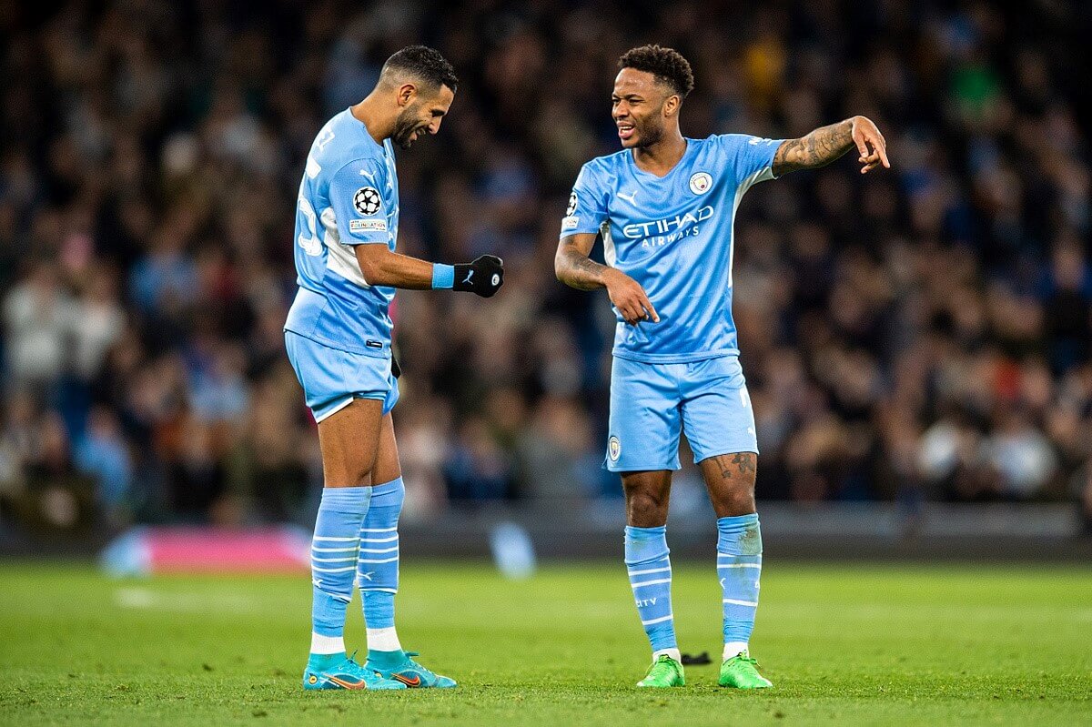 Riyad Mahrez i Raheem Sterling