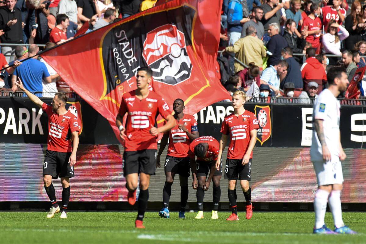 Piłkarze drużyny Stade Rennais