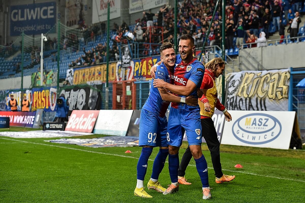 Damian Kądzior i Kamil Wilczek
