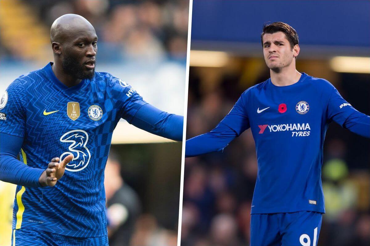 Romelu Lukaku i Alvaro Morata