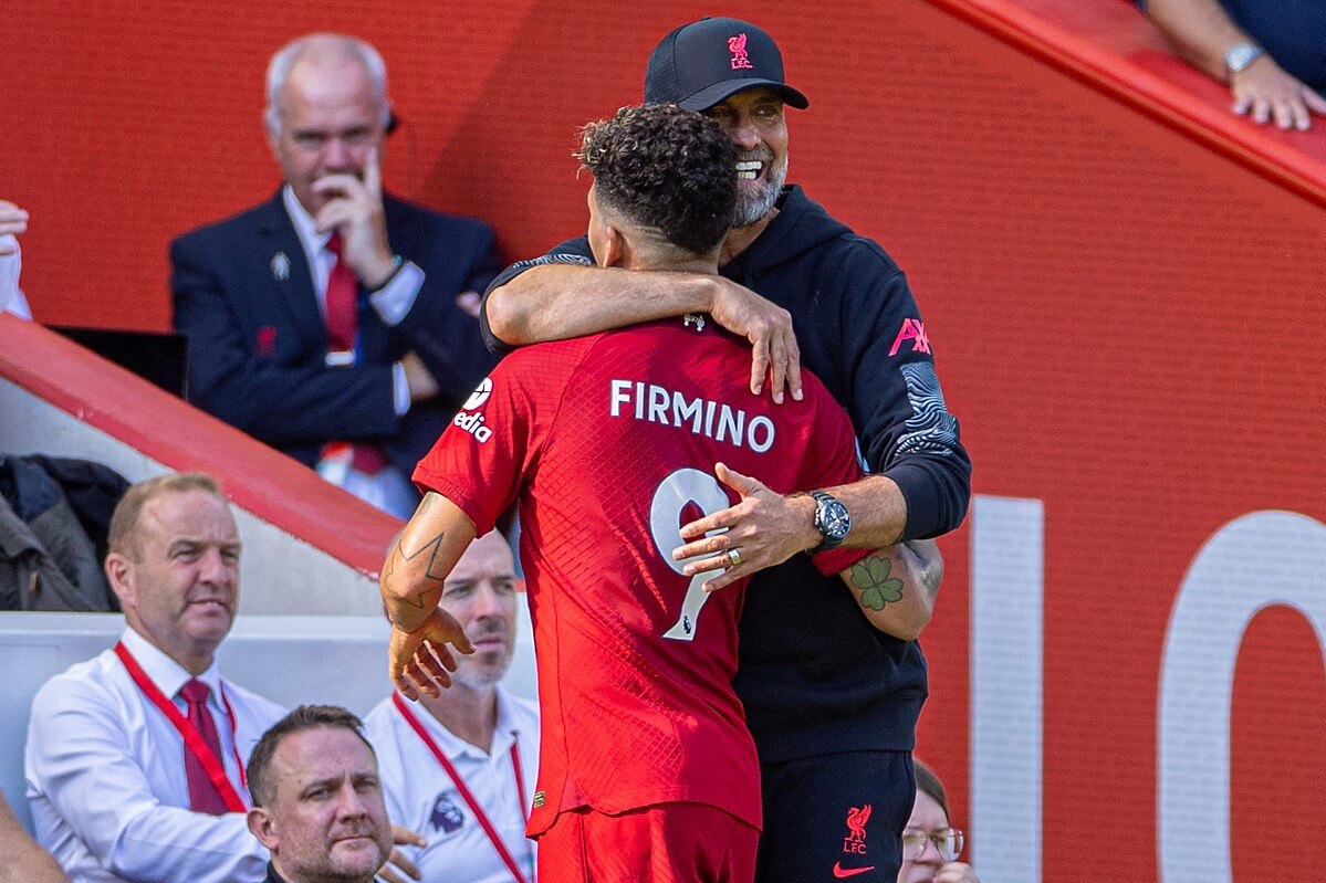 Roberto Firmino i Juergen Klopp