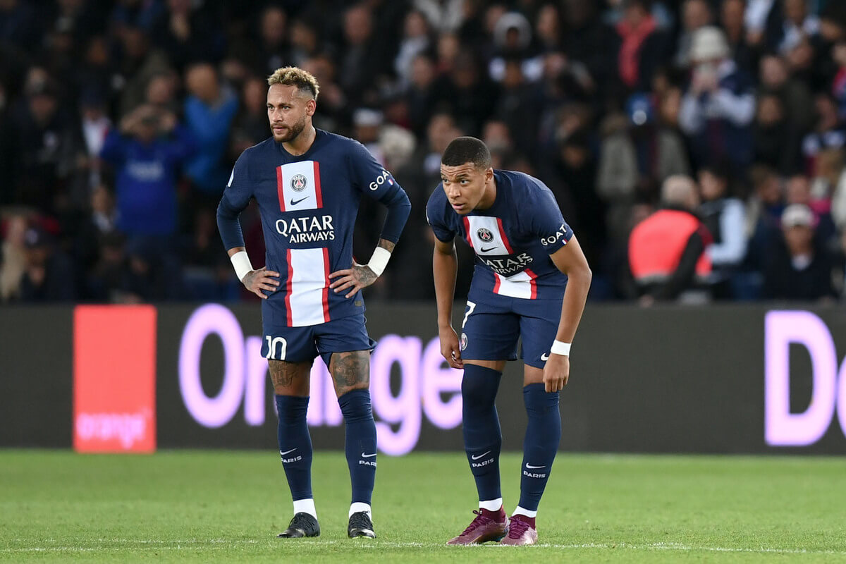 Neymar i Kylian Mbappe