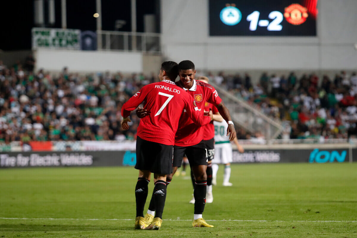 Cristiano Ronaldo i Marcus Rashford