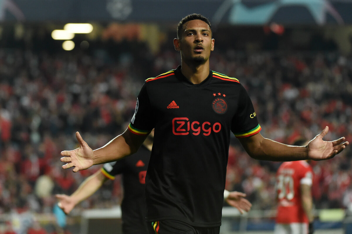 Sebastien Haller w barwach Ajaxu