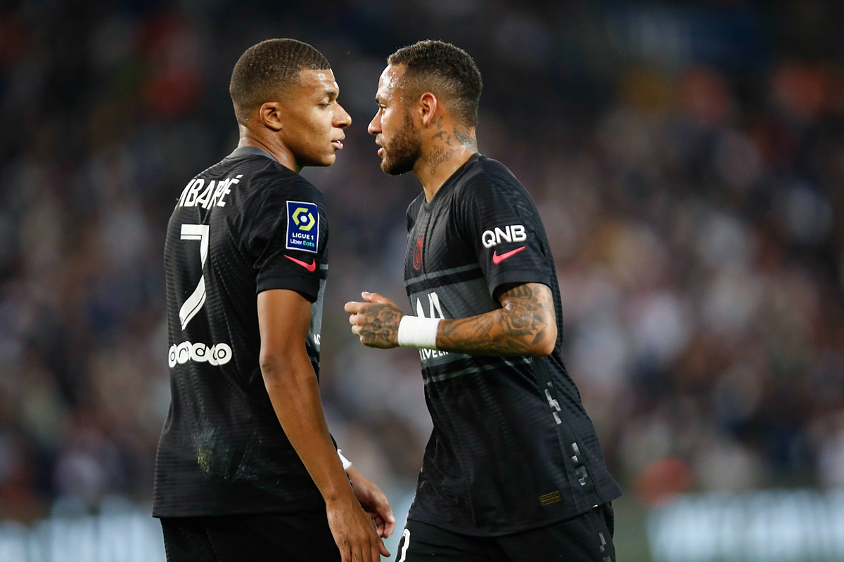 Kylian Mbappe i Neymar