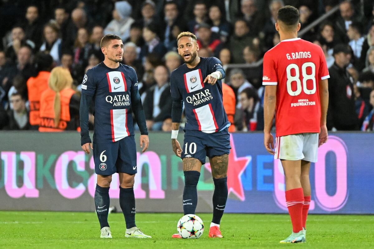 Marco Veratti i Neymar