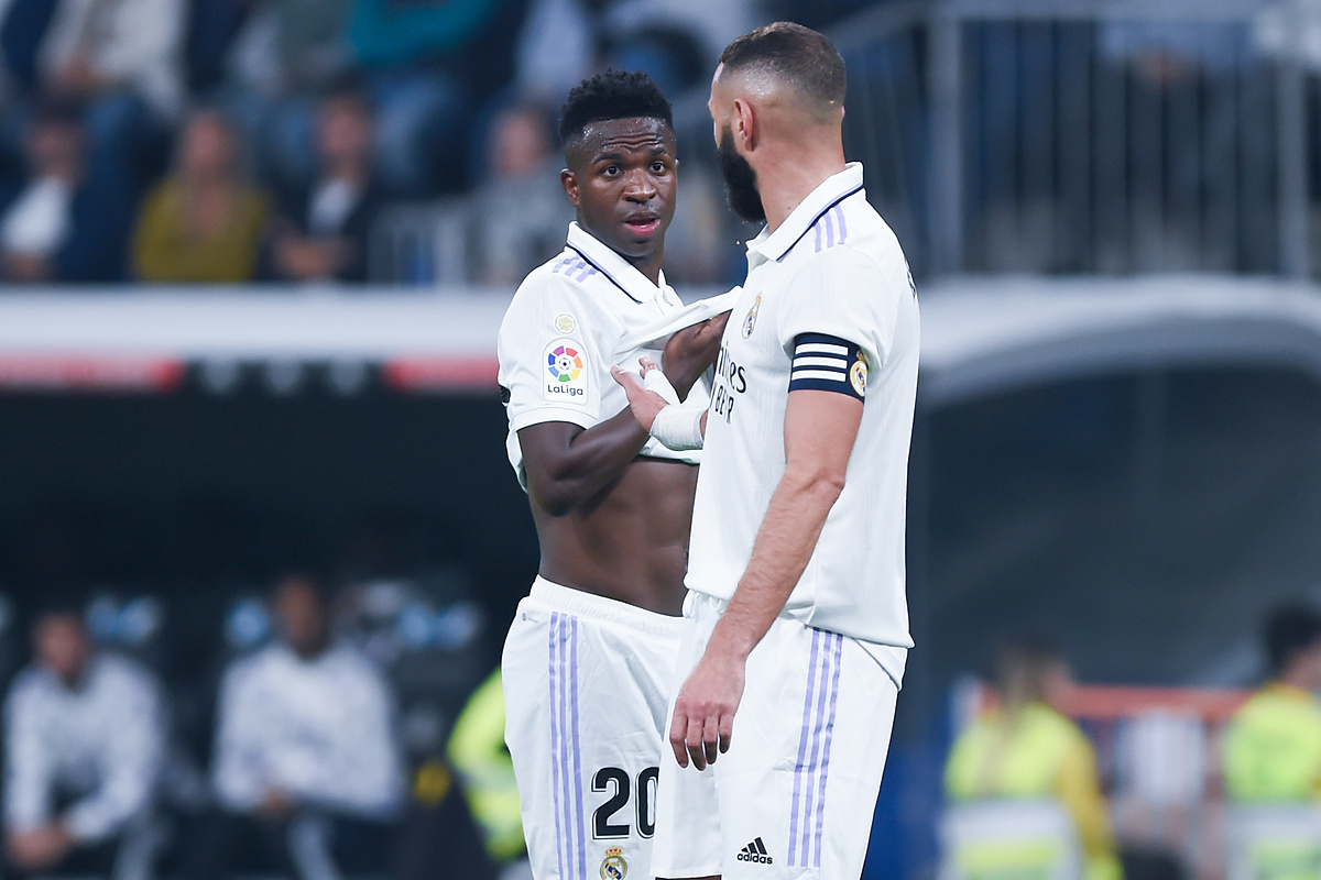 Vinicius Junior i Karim Benzema