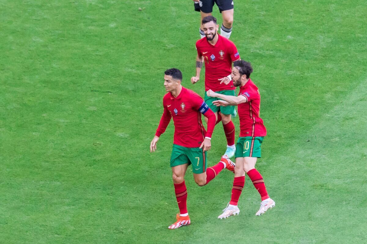 Cristiano Ronaldo i Bruno Fernandes