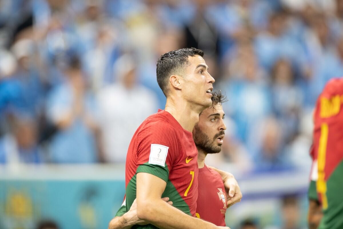 Cristiano Ronaldo i Bernardo Silva