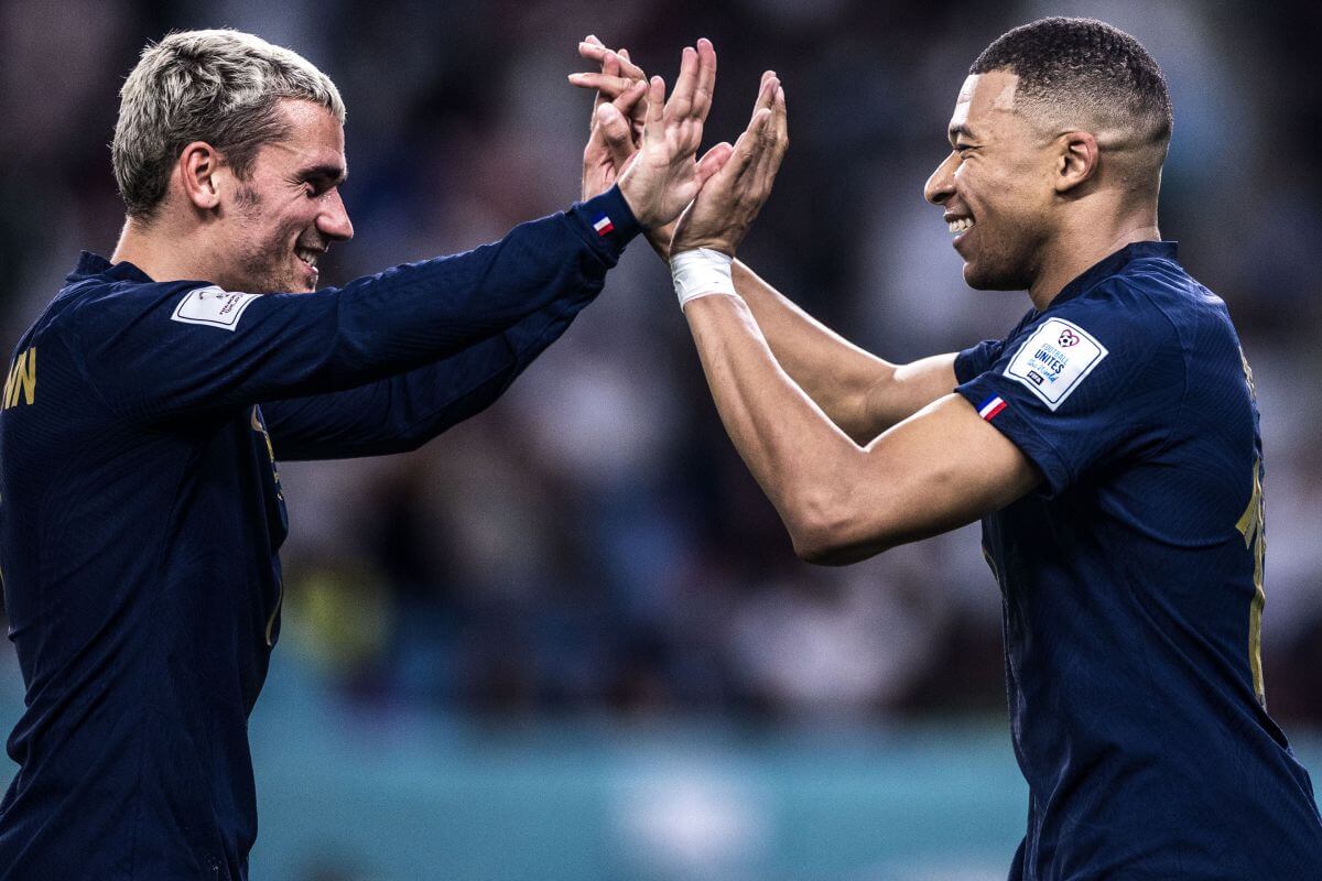 Antoine Griezmann i Kylian Mbappe