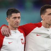 Robert Lewandowski i Wojciech Szczęsny