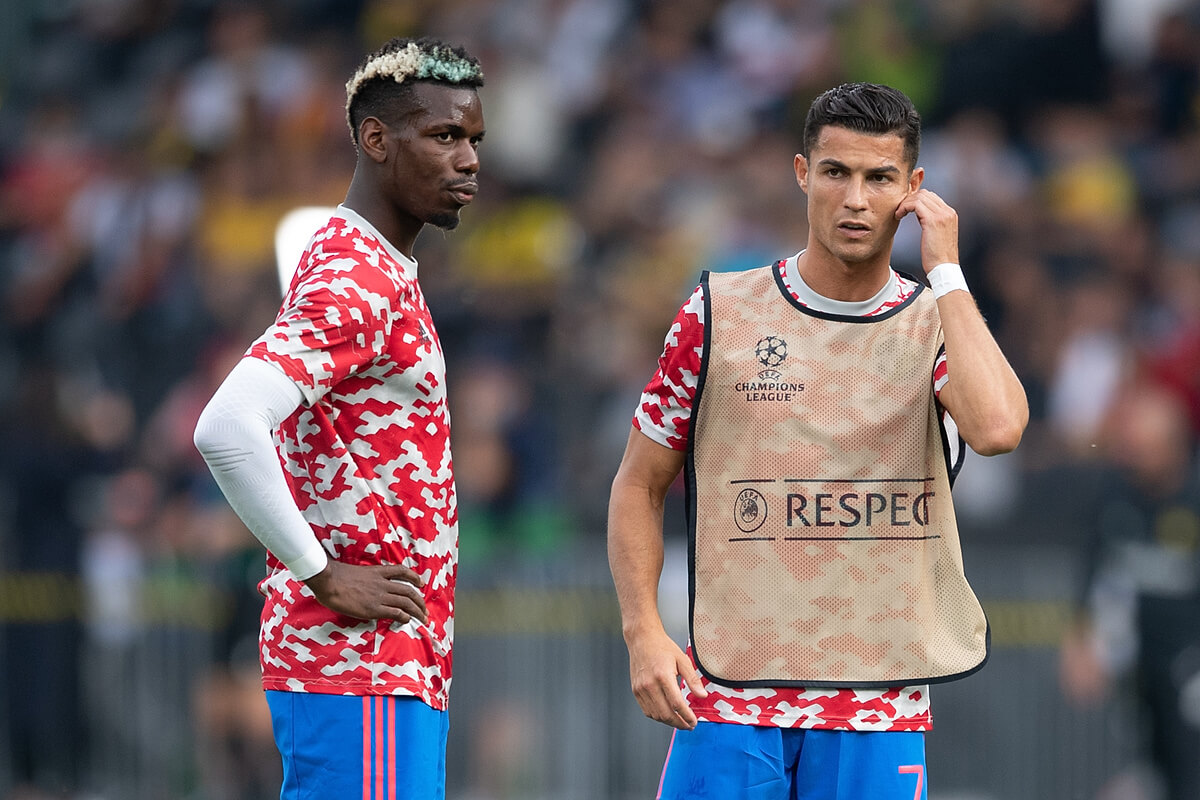 Paul Pogba i Cristiano Ronaldo