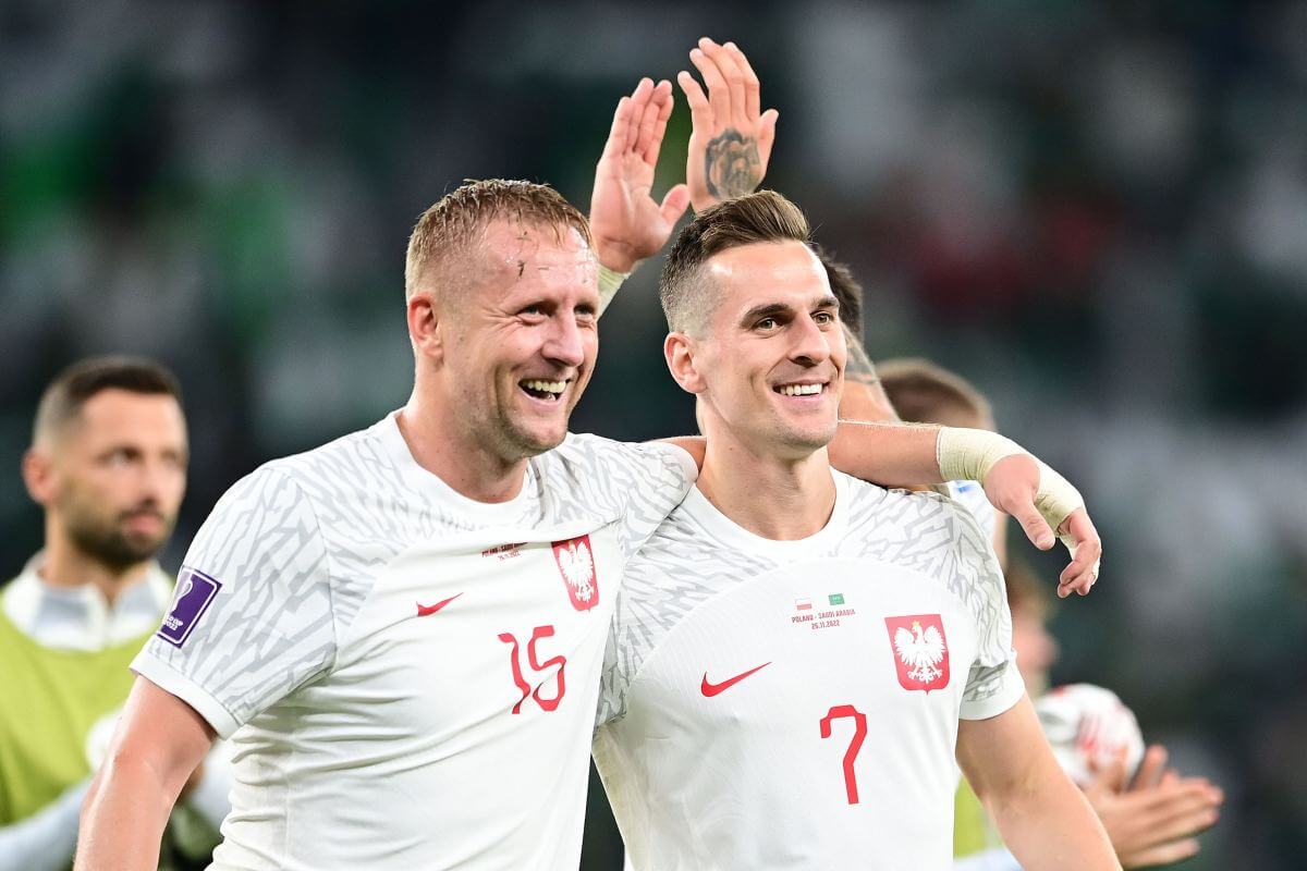 Kamil Glik i Arkadiusz Milik