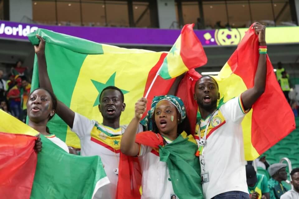 Kibice reprezentacji Senegalu