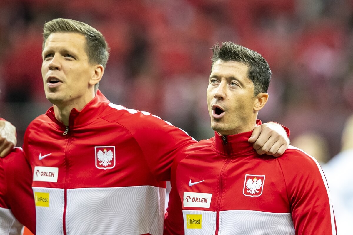 Wojciech Szczęsny i Robert Lewandowski