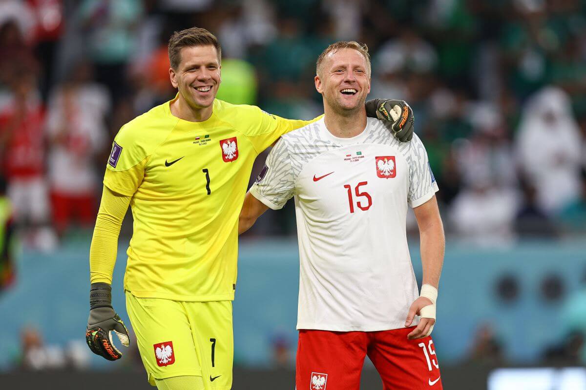 Wojciech Szczęsny i Kamil Glik