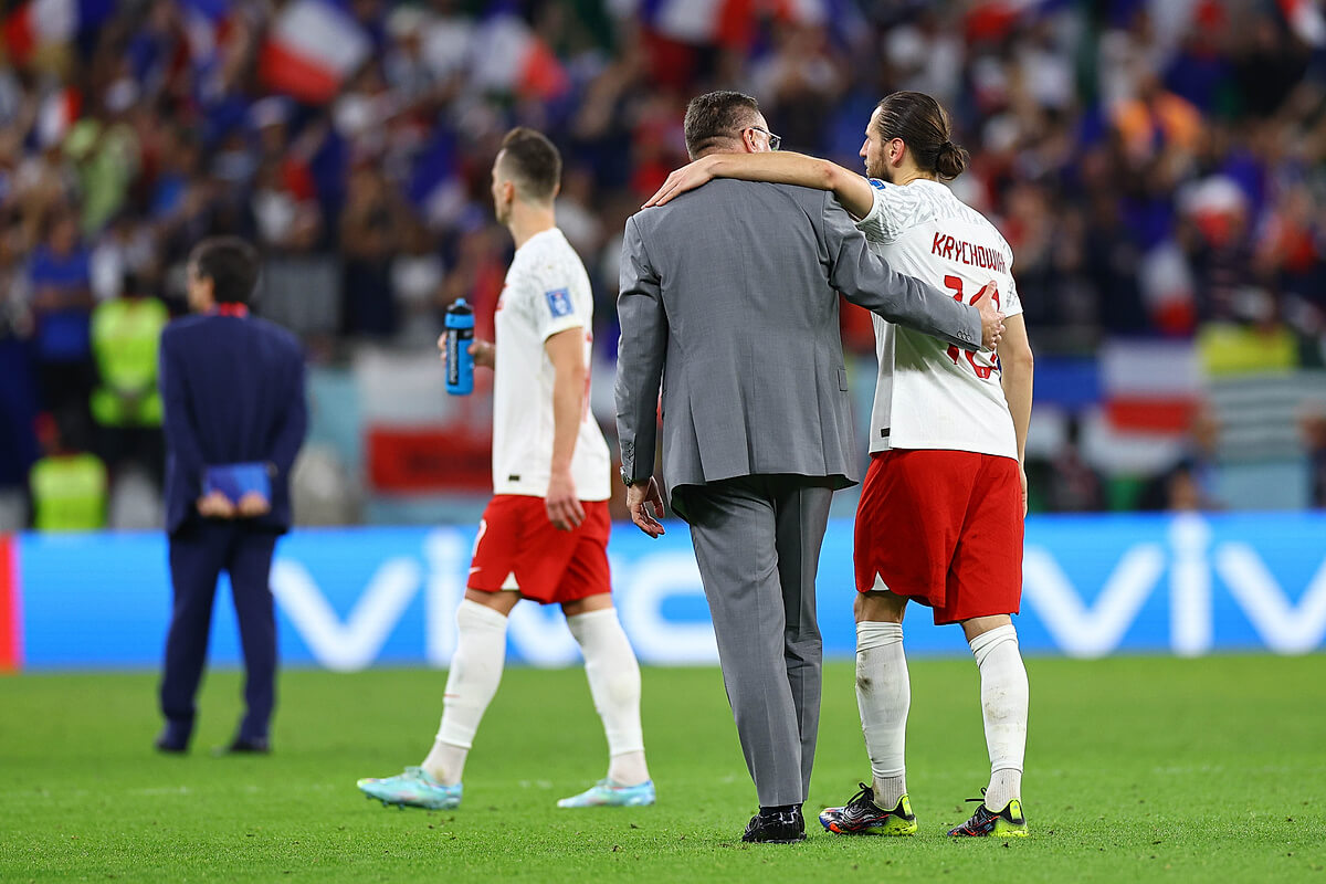 Czesław Michniewicz i Grzegorz Krychowiak