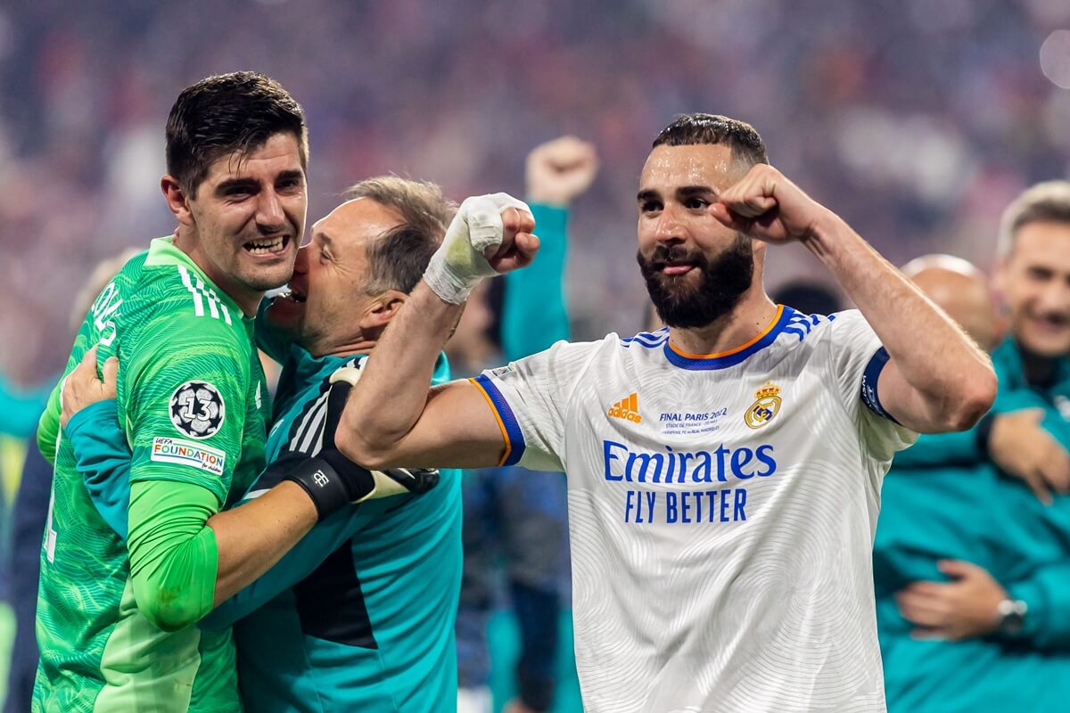 Thibaut Courtois i Karim Benzema