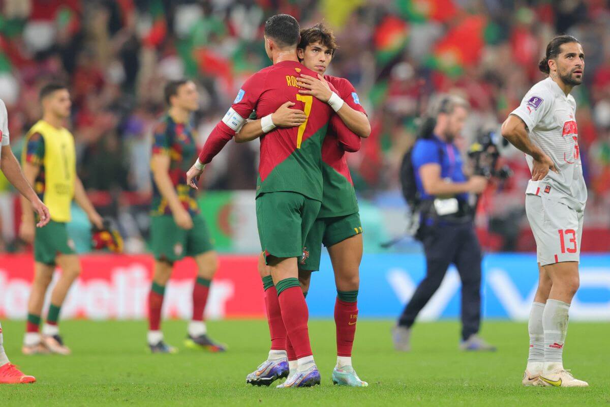 Joao Felix i Cristiano Ronaldo