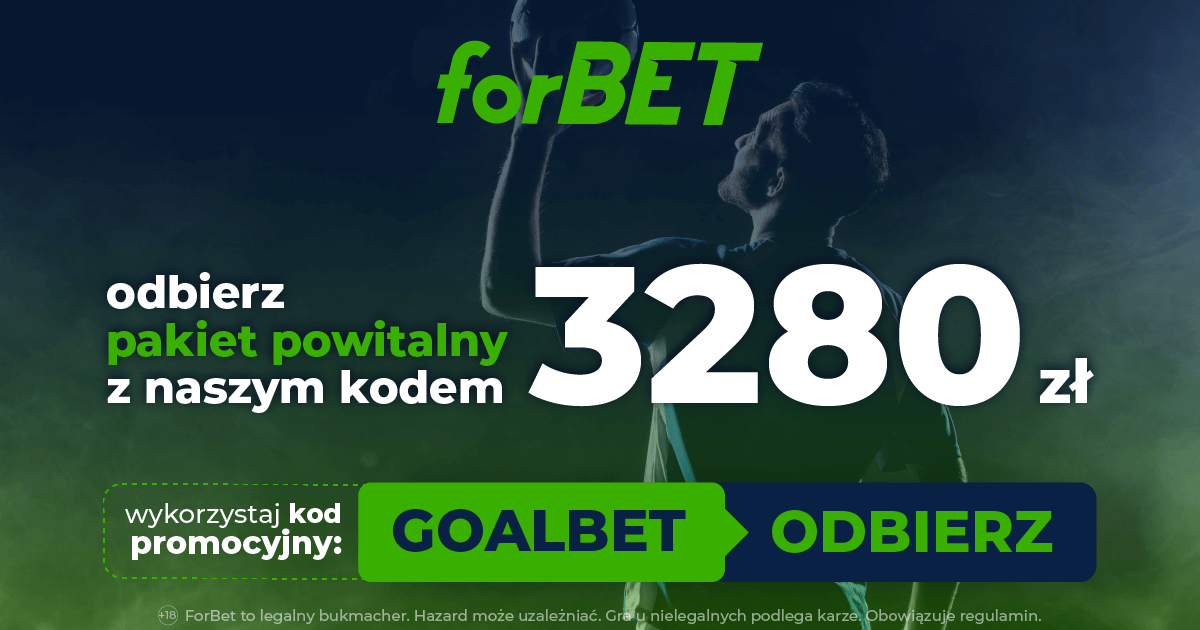 forBET kod promocyjny GOALBET