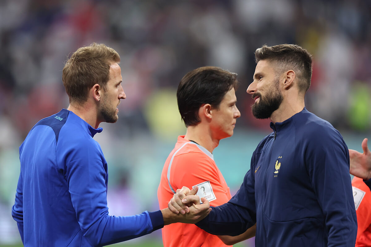 Harry Kane i Olivier Giroud