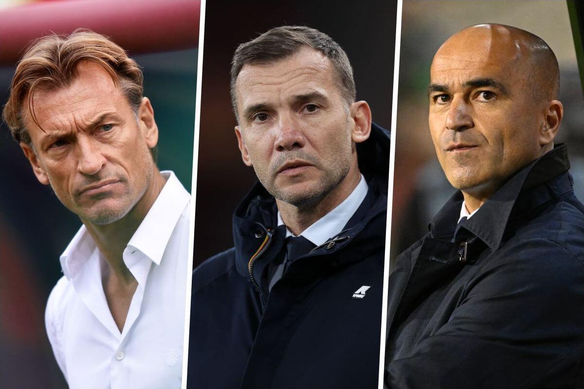 Herve Renard, Andrij Szewczenko i Paulo Bento