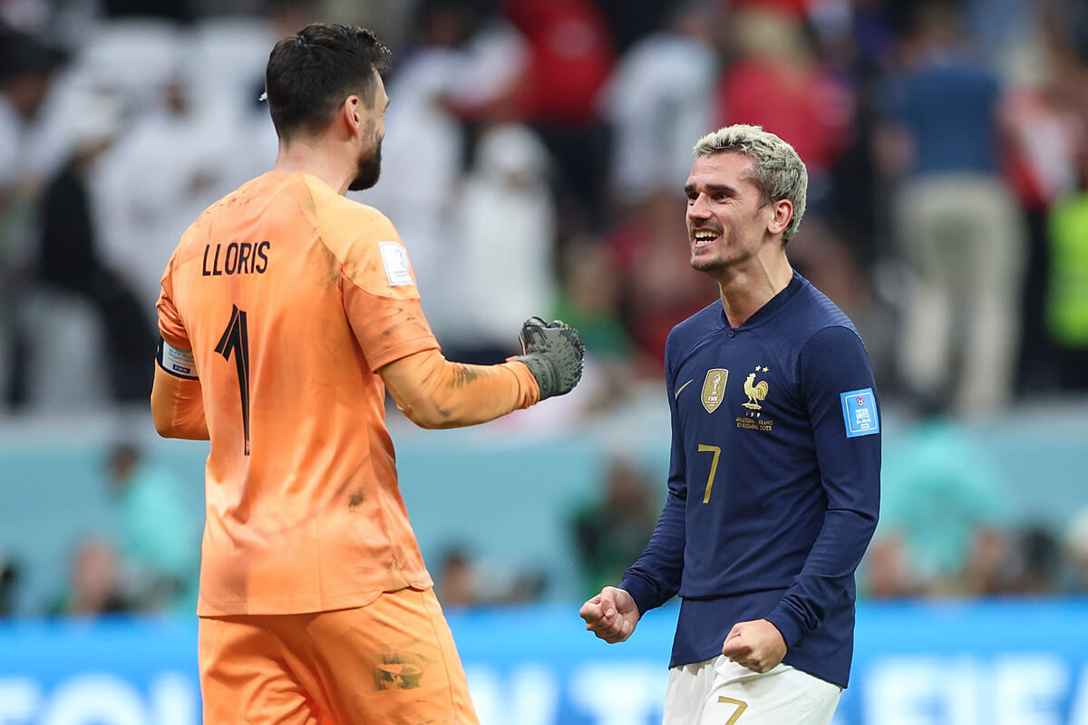 Hugo Lloris i Antoine Griezmann