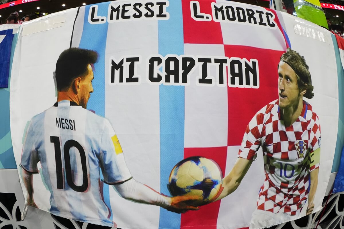 Leo Messi i Luka Modrić