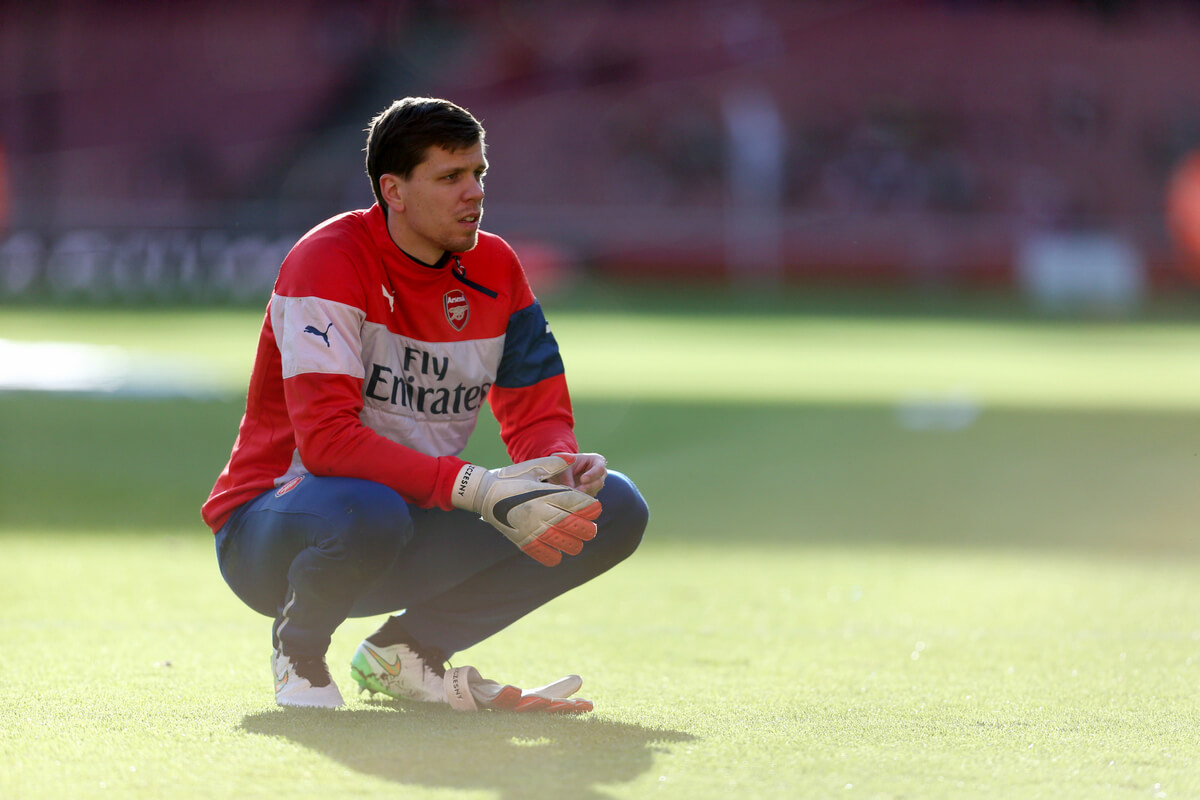 Wojciech Szczęsny w barwach Arsenalu