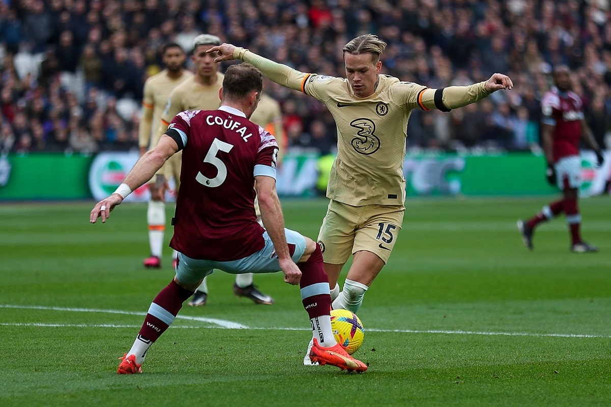 Mychajło Mudryk (West Ham United - Chelsea)