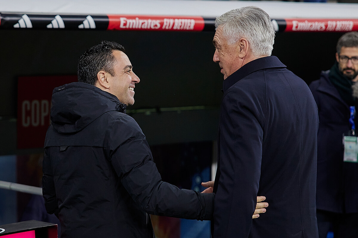 Xavi & Carlo Ancelotti (Real Madryt - FC Barcelona)