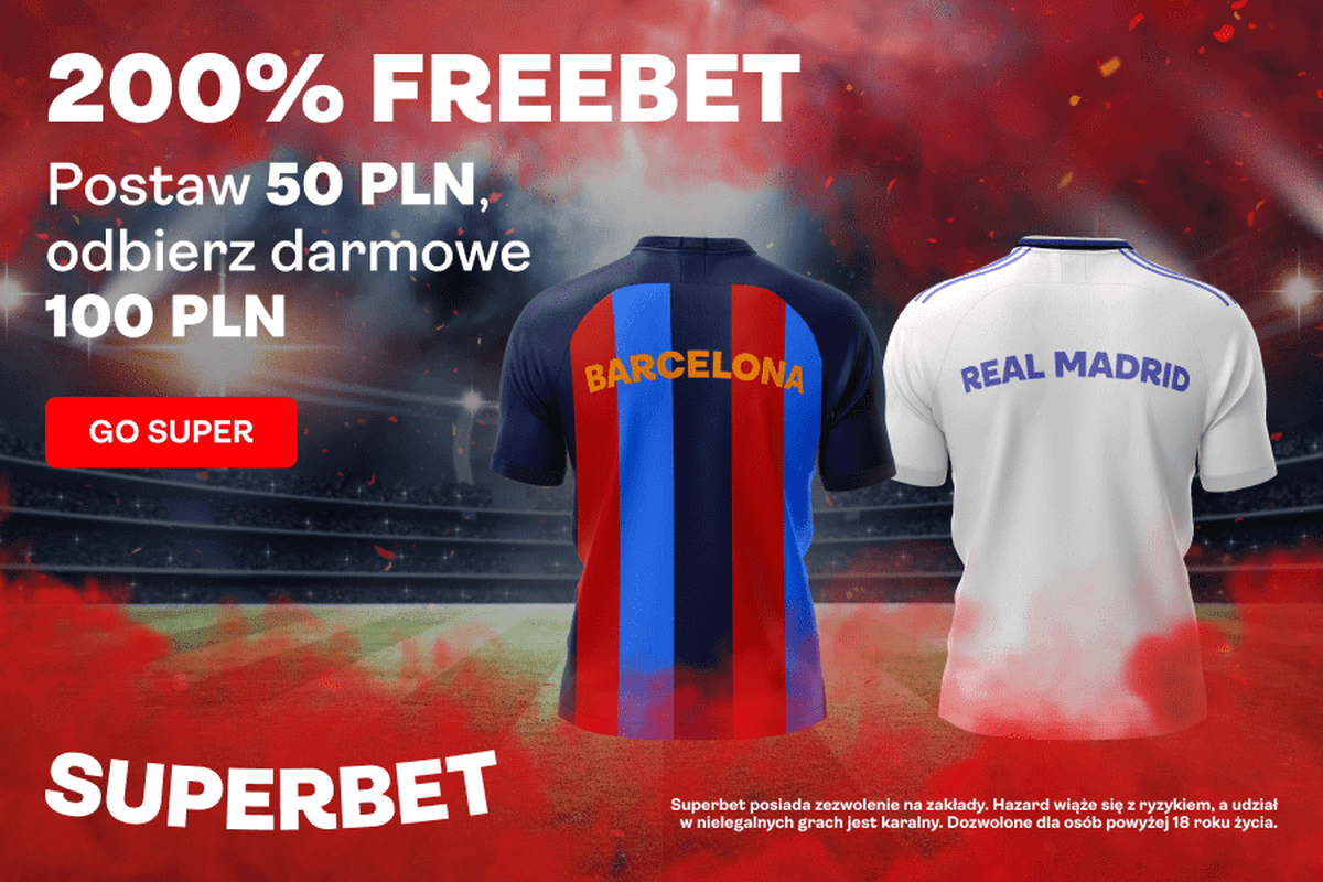 Promocja Superbet na El Clasico