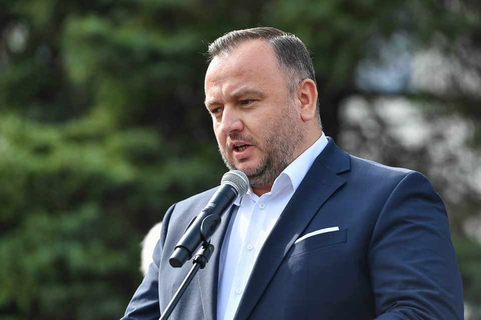 Marszałek województwa śląskiego Jakub Chełstowski