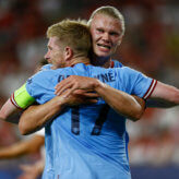 Kevin De Bruyne i Erling Haaland