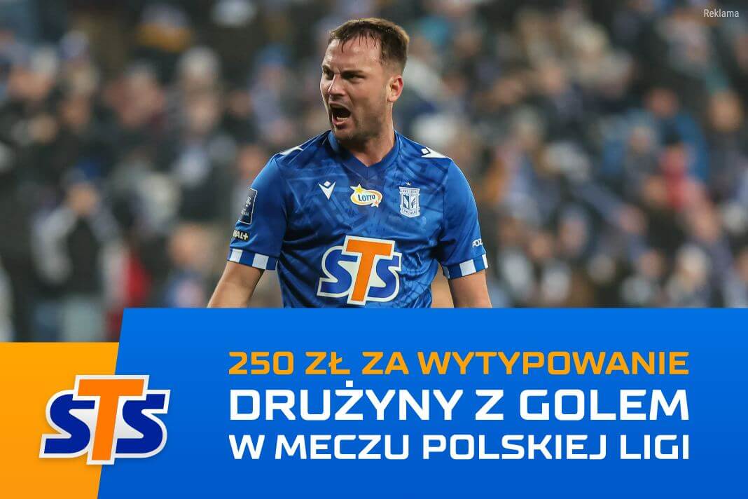 Bonus 250 zł za wytypowanie drużyny z golem