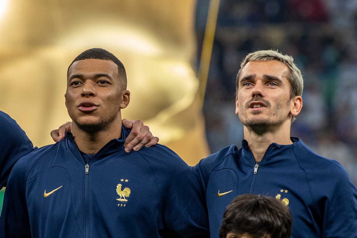 Kylian Mbappe i Antoine Griezmann