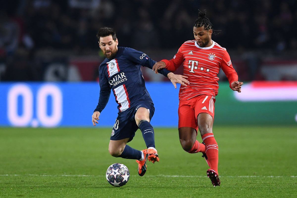 Lionel Messi i Serge Gnabry