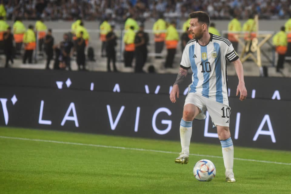 Leo Messi w meczu z Panamą