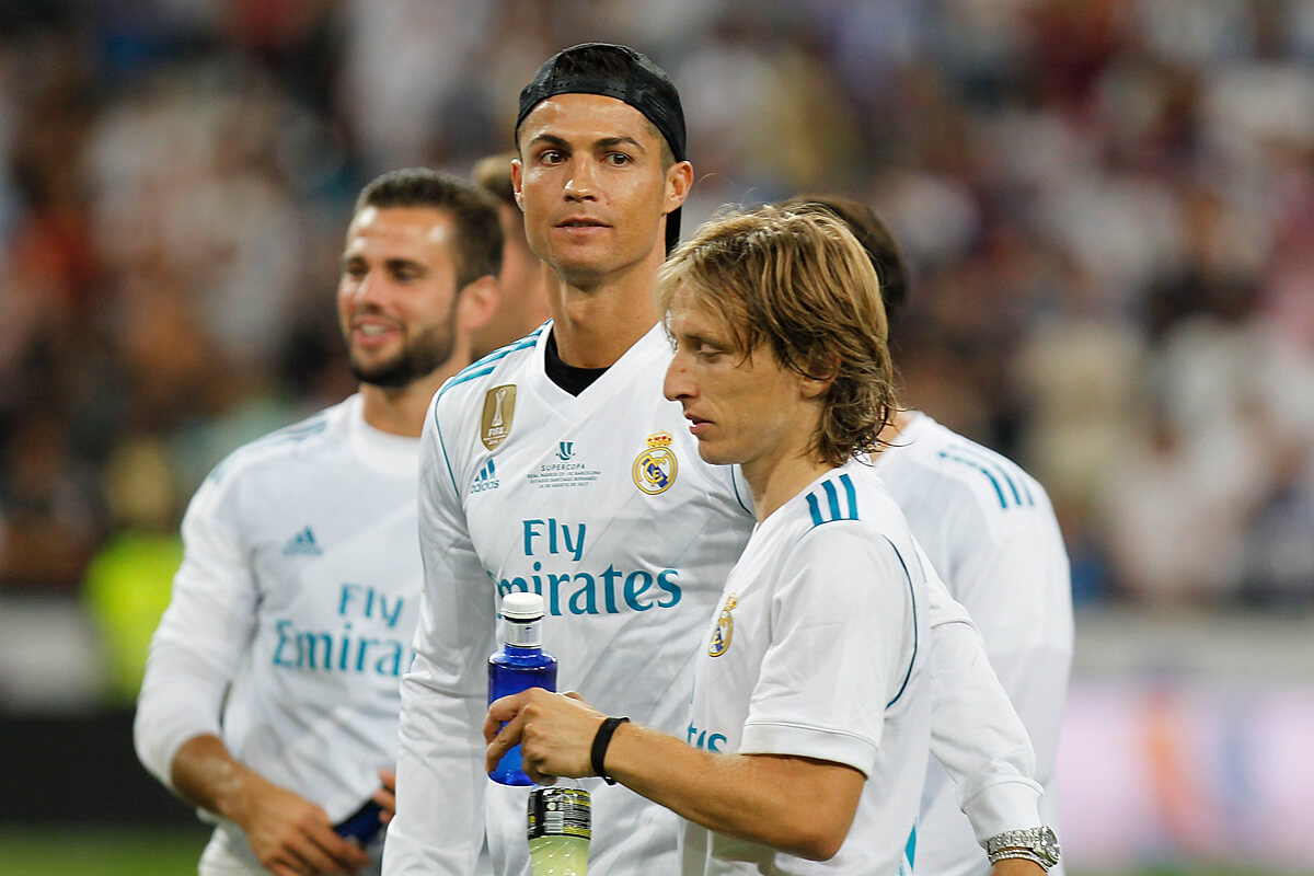 Luka Modrić i Cristiano Ronaldo