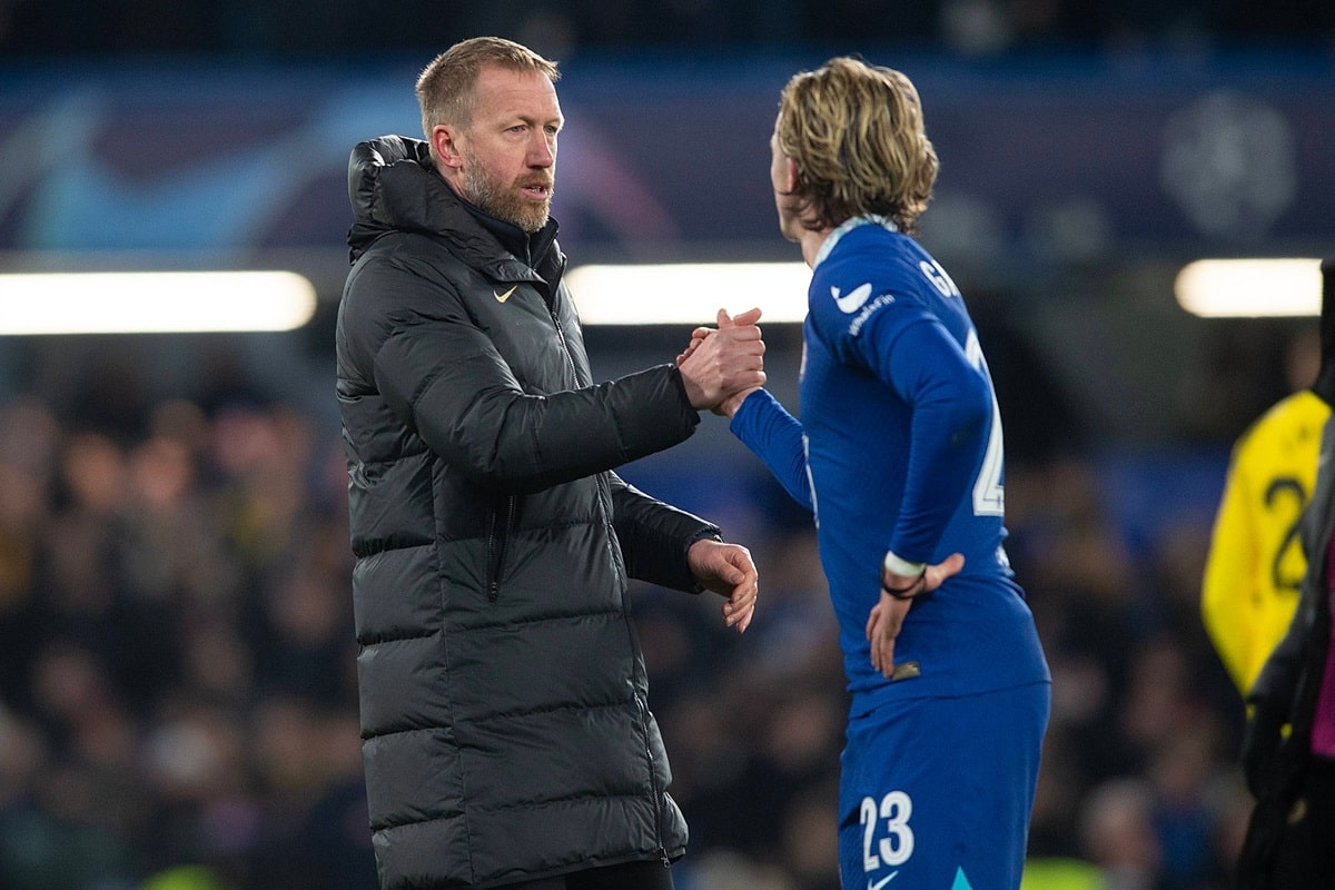 Graham Potter (Chelsea - Borussia Dortmund)