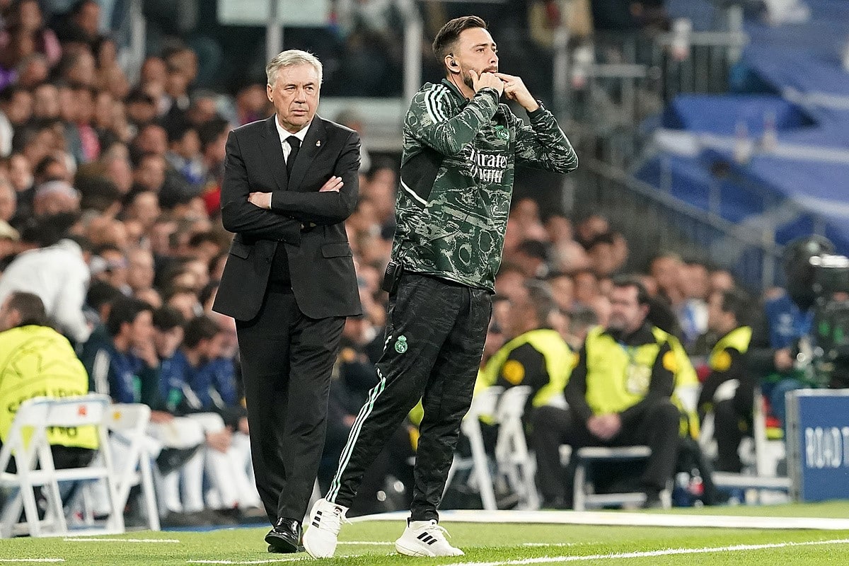 Davide Ancelotti (z prawej)