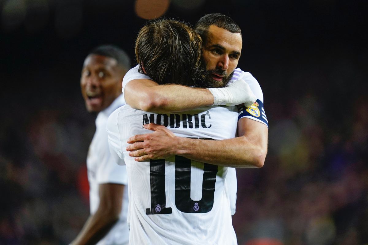 Karim Benzema i Luka Modrić