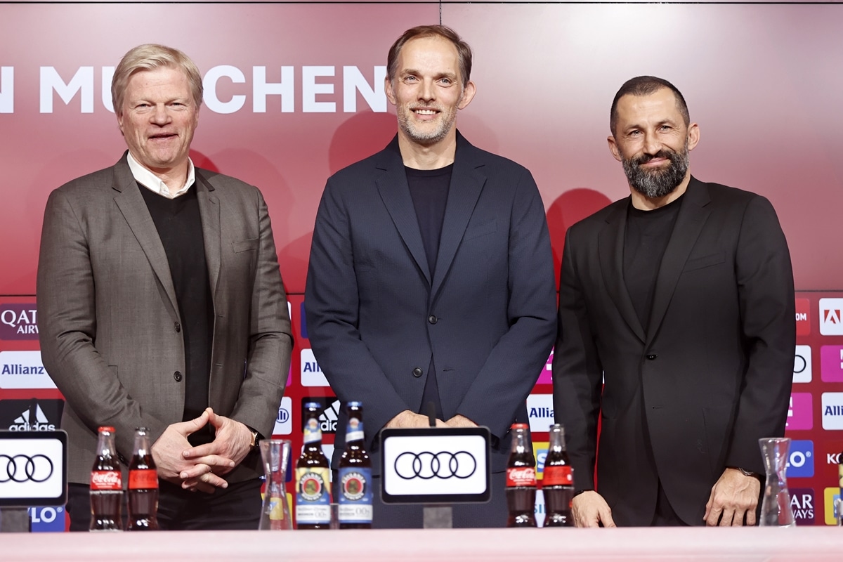 Oliver Kahn, Thomas Tuchel i Hasan Salihamidzić