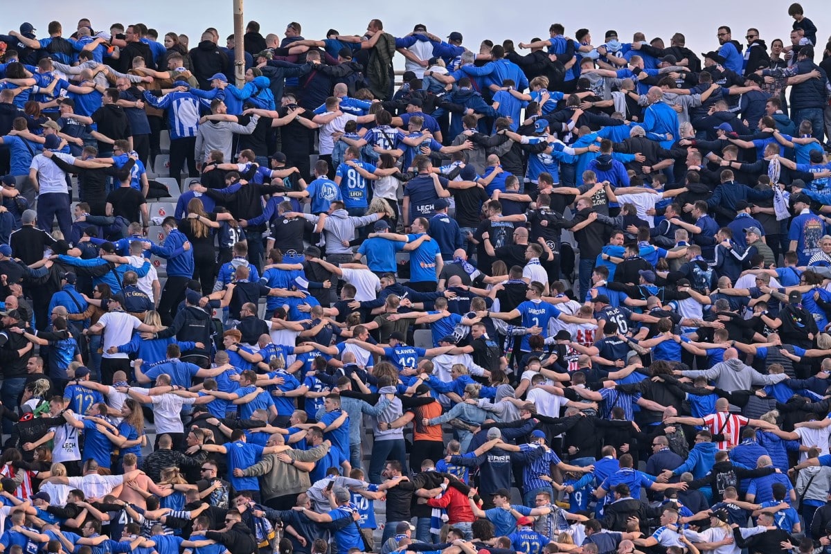 Fiorentina - Lech Poznań (kibice Kolejorza)