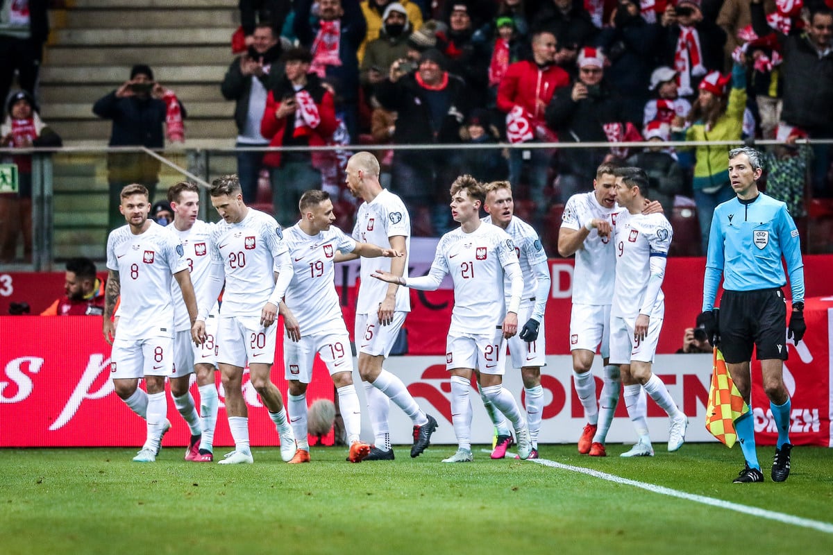 Reprezentacja Polski w meczu z Albanią