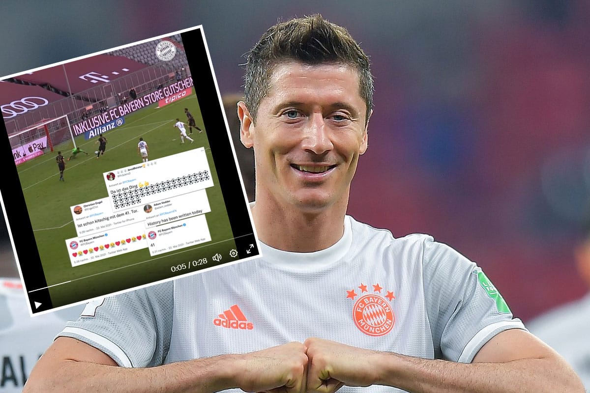 Tak Lewandowski Pobił Rekord Gerda Müllera Dwa Lata Od Historycznego Wyczynu [wideo] Goal Pl