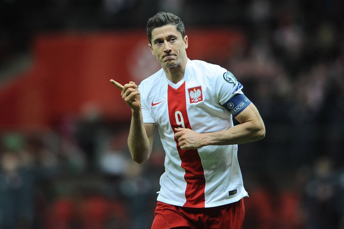 Kapitan reprezentacji Polski, Robert Lewandowski