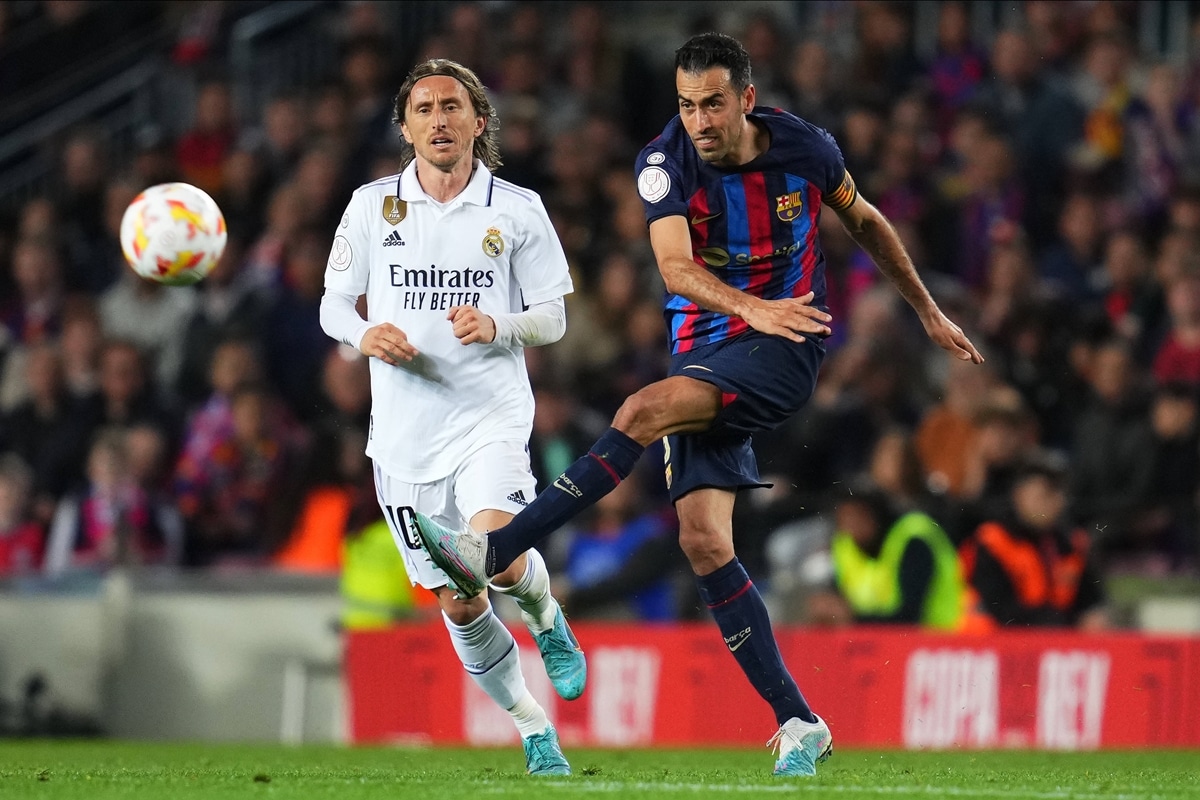 Luka Modrić i Sergio Busquets