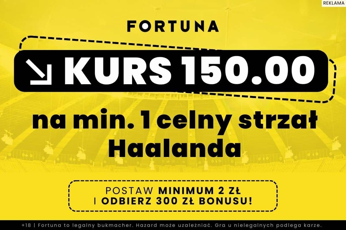 Promocja Fortuna na mecz ManCity – Real Madryt