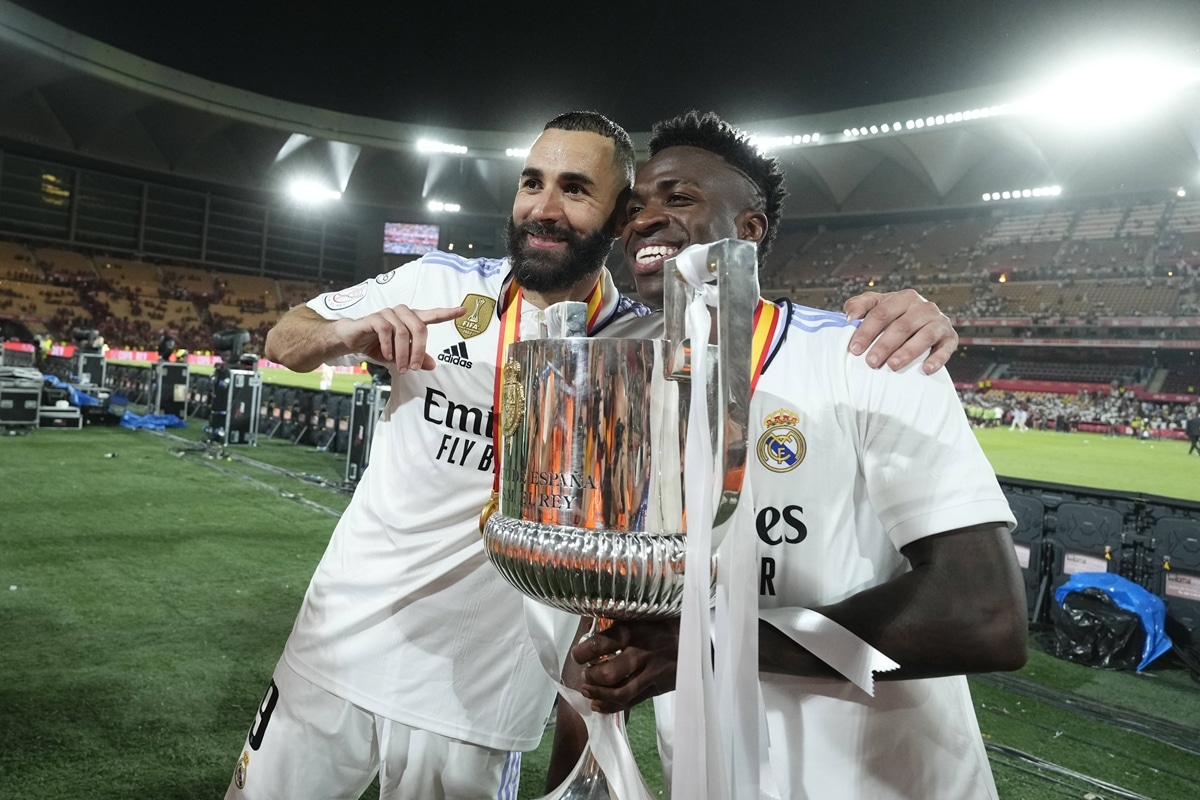 Vinicius Junior i Karim Benzema